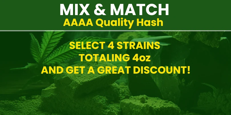 4oz hash promo