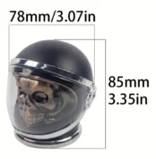 Potable helmet shaped grinder