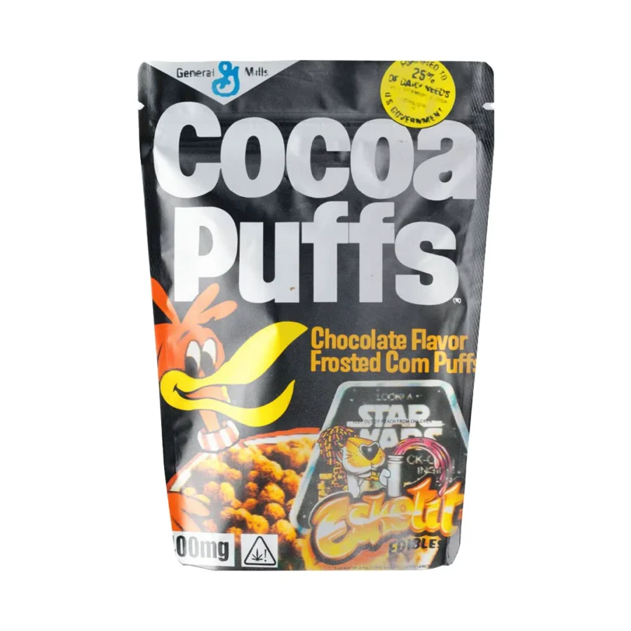 Cocoa Puffs Chocolate 400mg THC cannabis edible